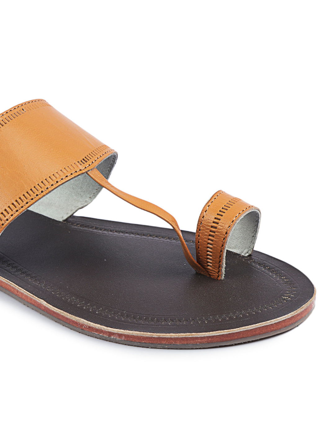 Regular - Two Tone Men's Kolhapuri Chappal