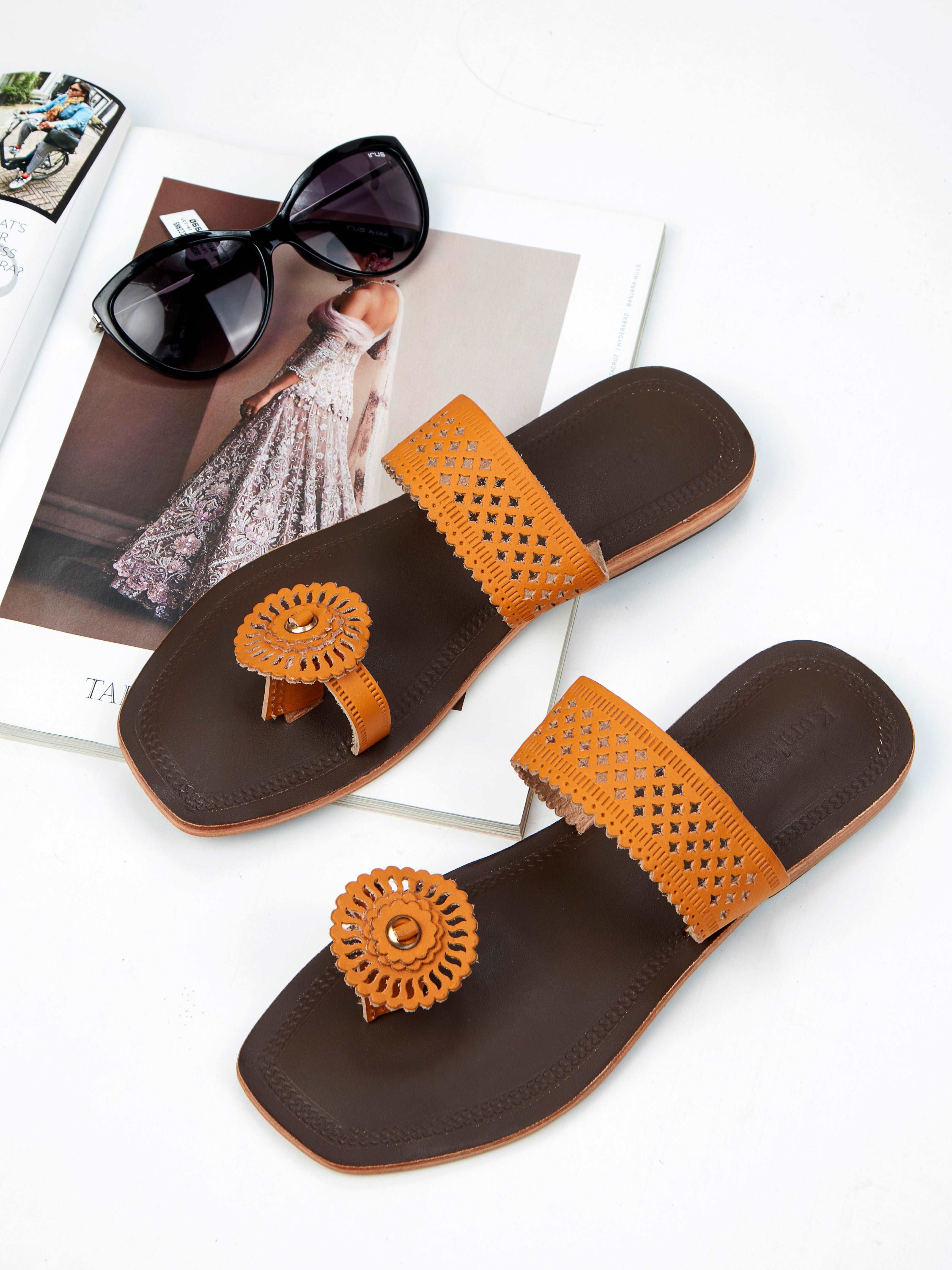 Stylish Toes - Kolhapuri chappal for women