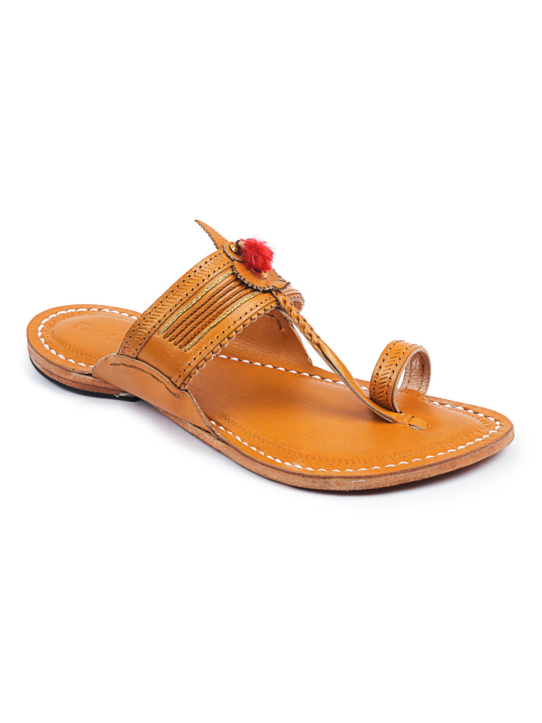 Jari Braids - Men Kolhapuri Chappal