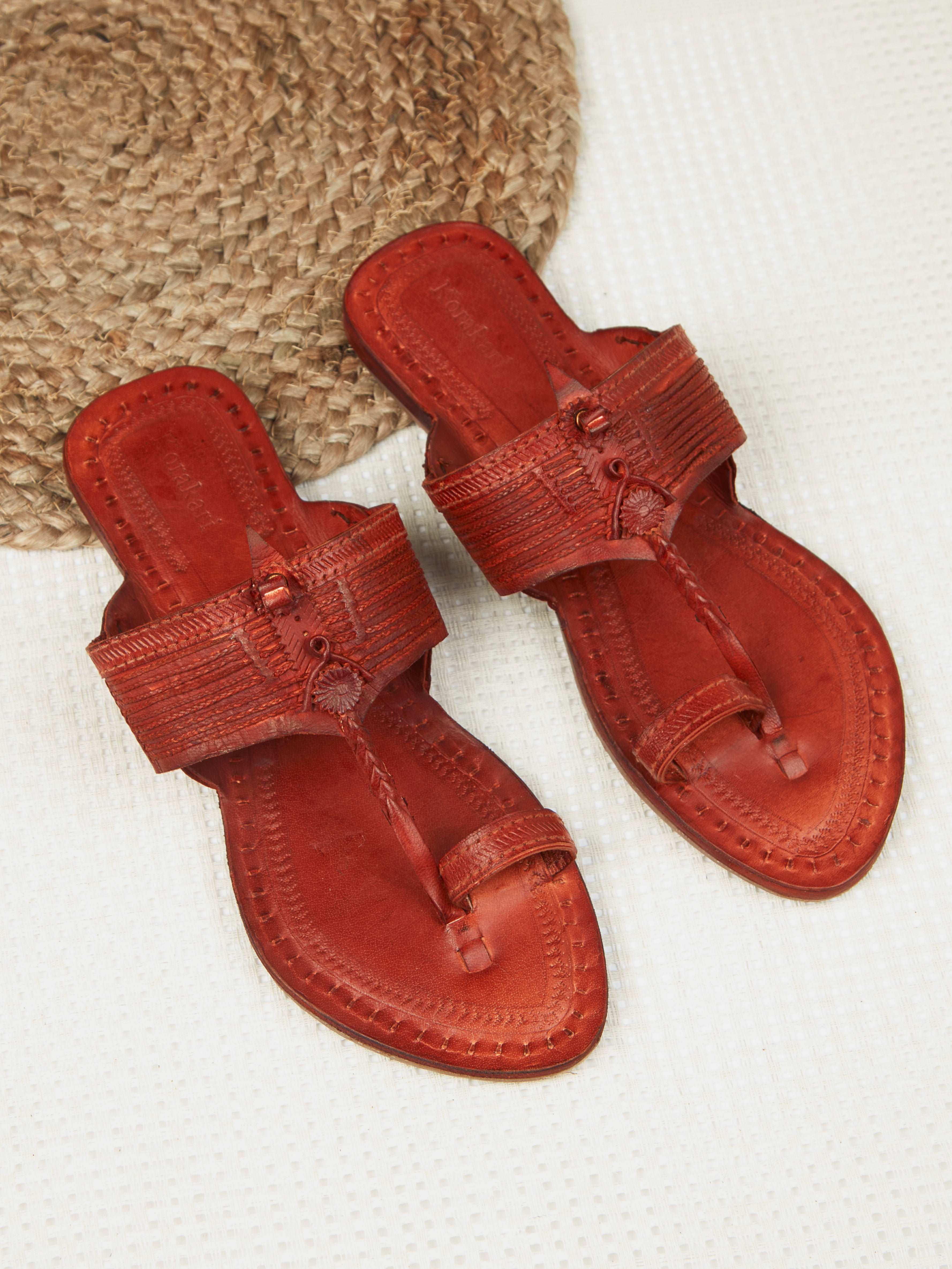 Back to our Roots -best kolhapuri chappal for women