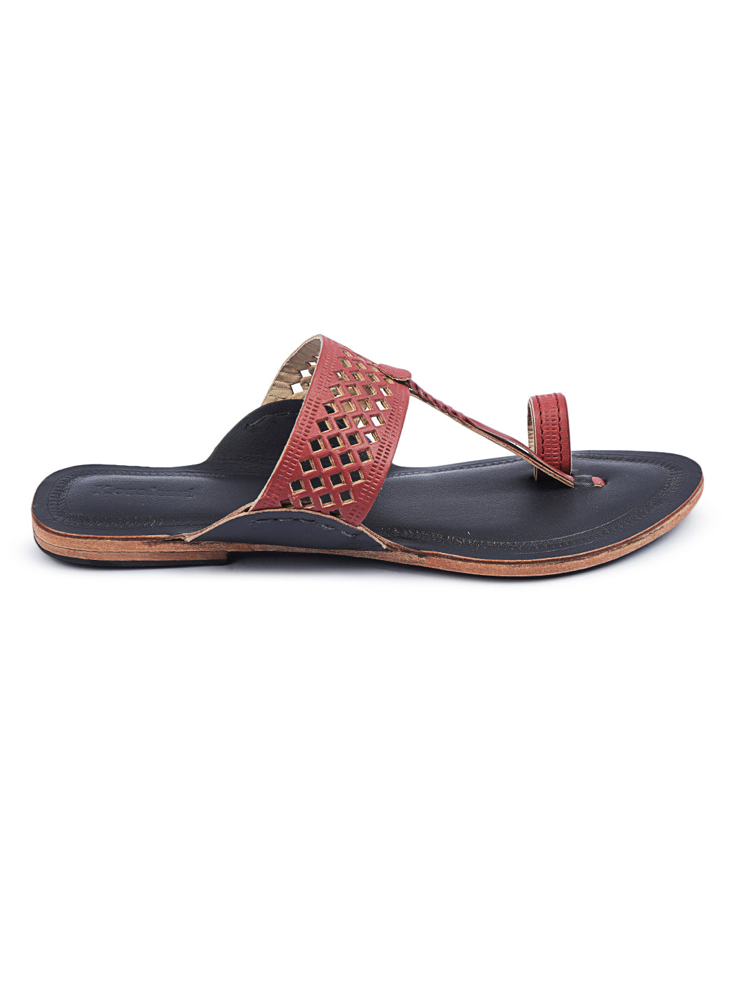 Red & Blue Best Kolhapuri Chappal for Women