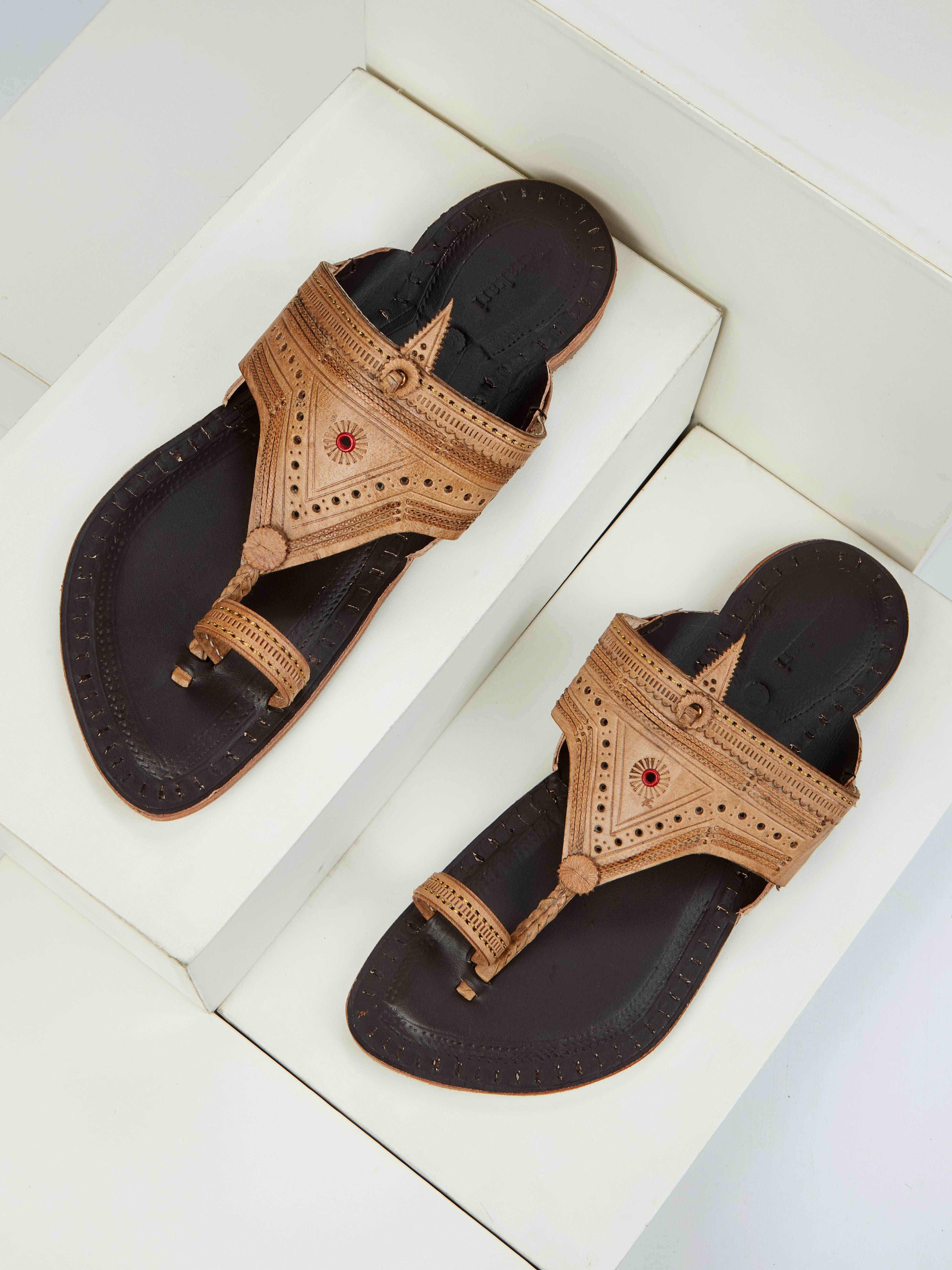 A Modern Classic Men's Kolhapuri Chappal