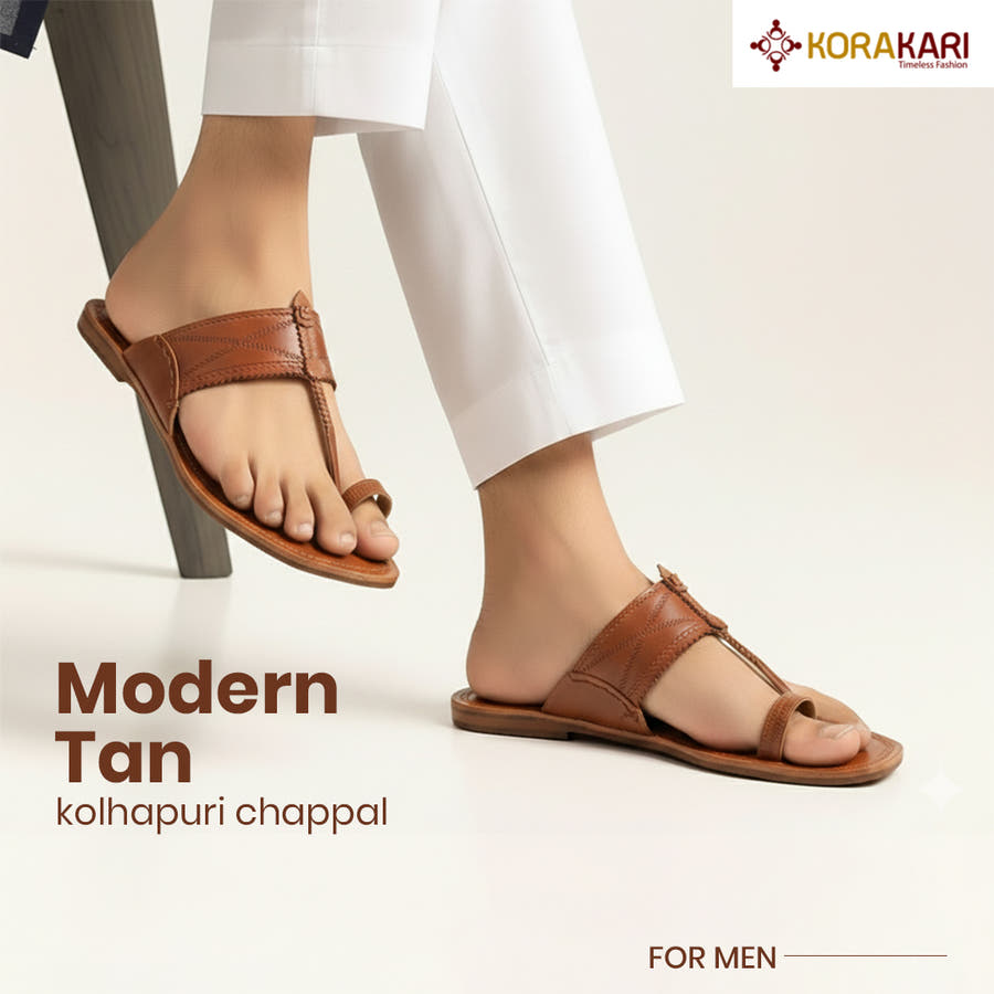 Modern Kolhapuri chappal 