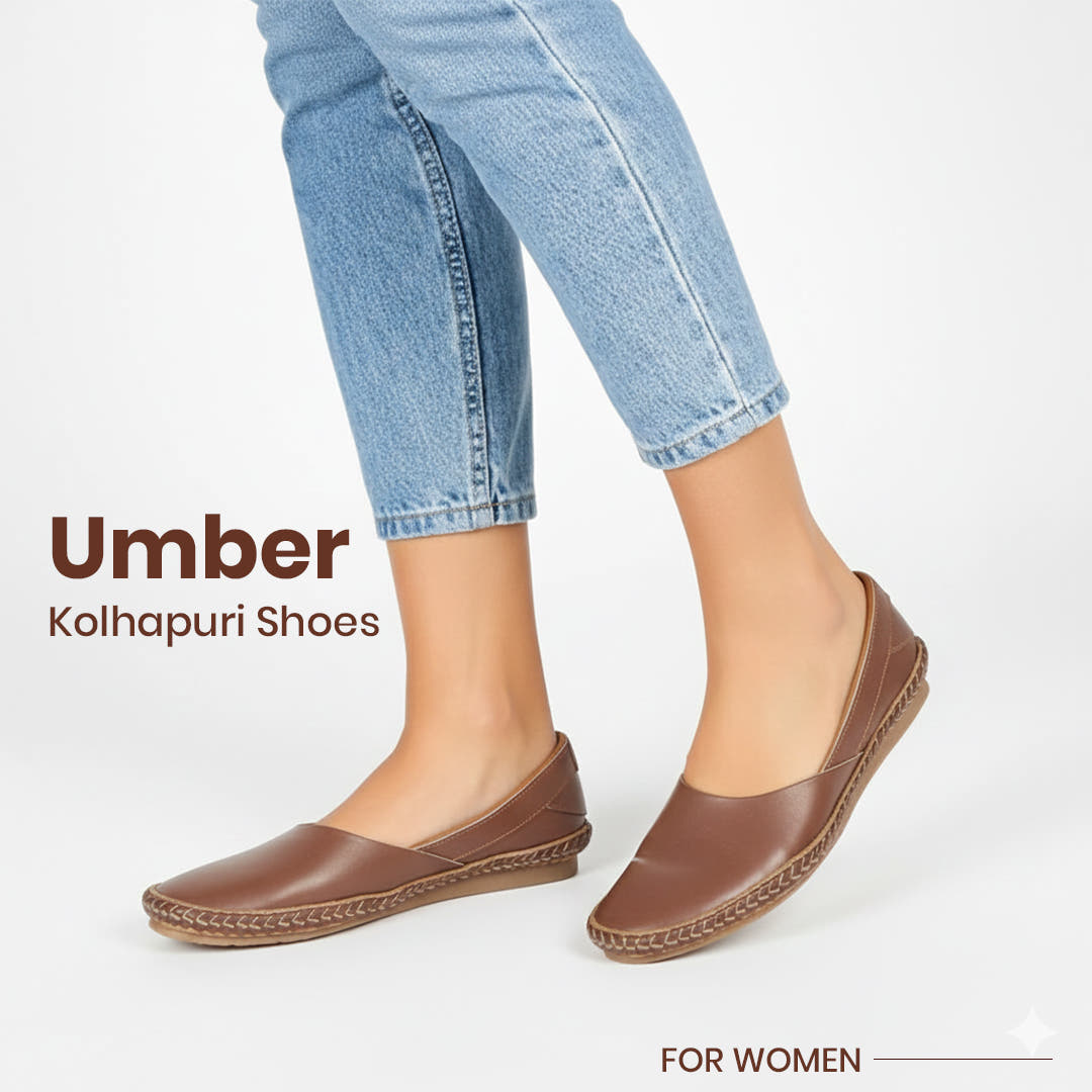 Umber - Kolhapuri Shoes (Bantu) for Women